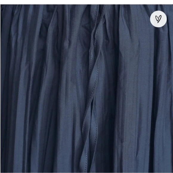 EUC Lulu's Deep Blue Puff Sleeve Dress - Picture 5 of 14